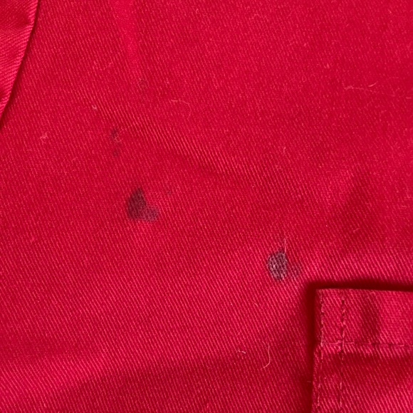 Ben Davis Classic Red Zip-Up Jacket - Picture 4 of 7